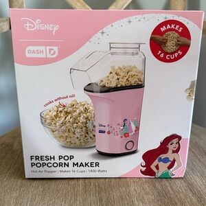 Disney Dash Princess Fresh Air Pop Popcorn Maker Healthy Snack Gifts Girls